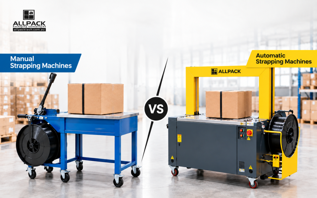 Manual vs Automatic Strapping Machines